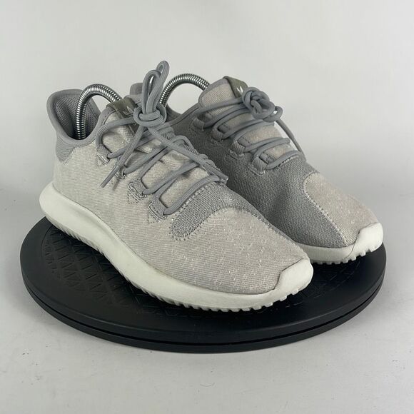 Adidas Tubular Shadow Gray Athletic Running Shoes BZ0333 Women’s Size 8.5 (7Y) - Picture 3 of 12